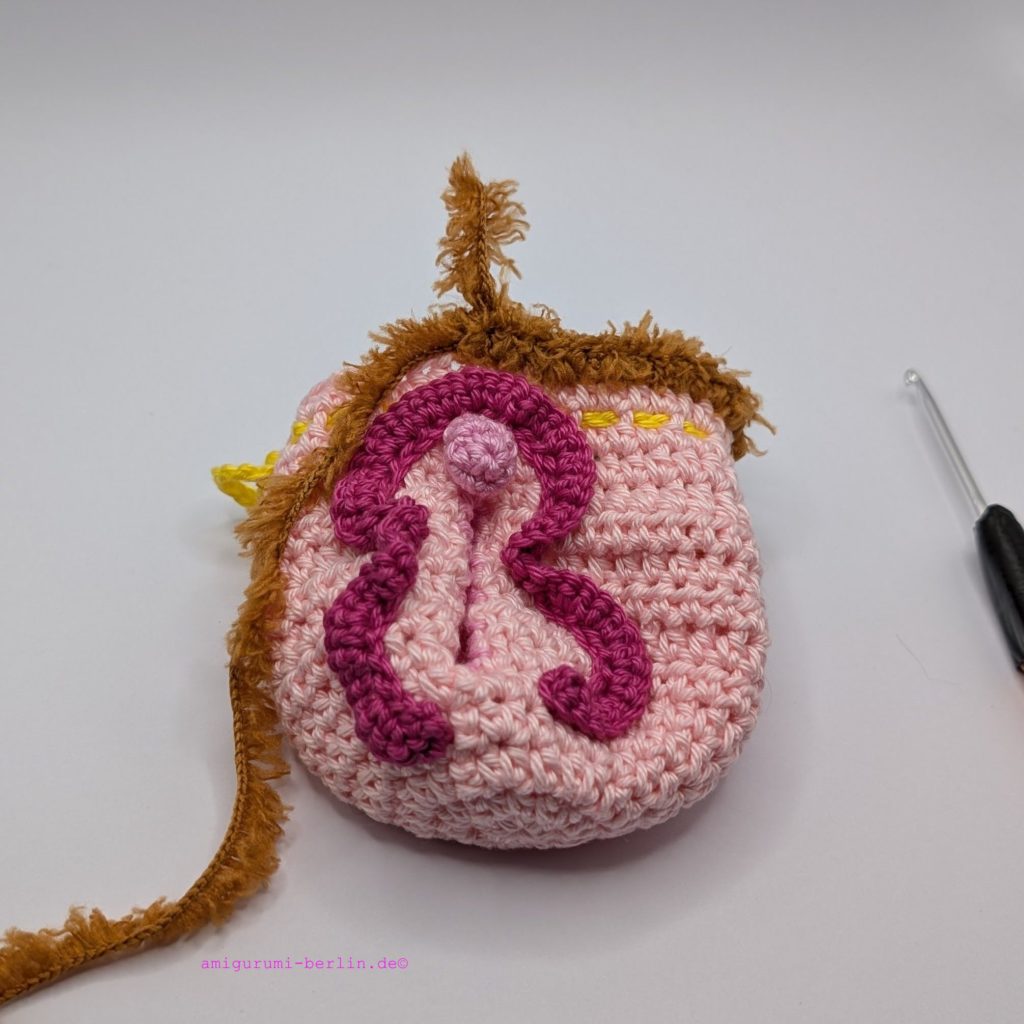 Häkeln der Schamhaare - Crocheting the pubic hair